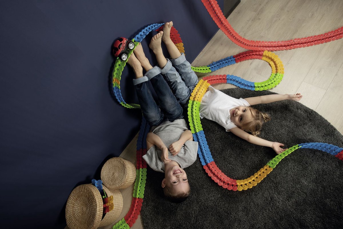 FleXtreme - Discovery set - Racebaan - 184 track - flexibel circuit - 4.4 meter - vanaf 4 jaar — afbeelding 9