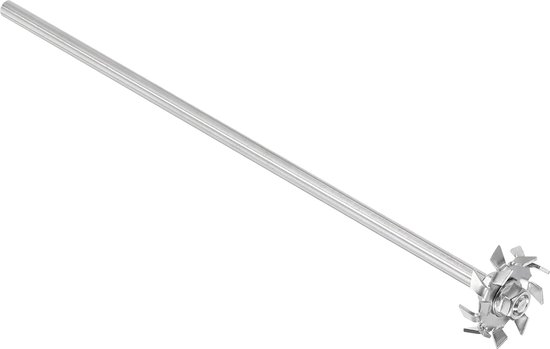 Roestvrij Stalen Roerstaaf - Dispergeerapparaat Schijf - Laboratorium Mengwerk - 304 Roestvrij Staal - 31 cm Lengte - Zilverkleurig van Merkloos — afbeelding 4