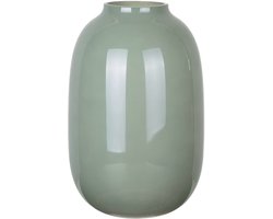 Mega Collections Bloemenvaas Oval Beauty jade groen
