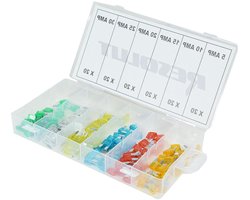 Mini Autozekeringen - Zekering Set - Auto Beschermen - RoHS Gecertificeerd - 120 stuks - Assorti