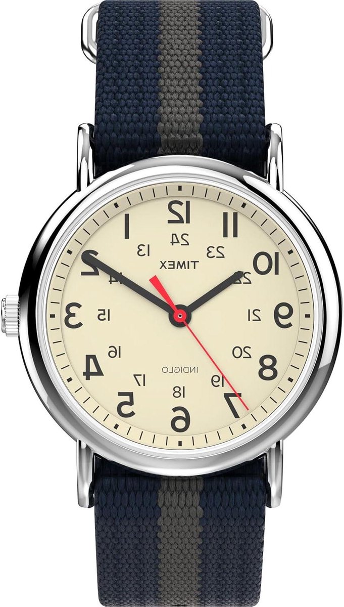 Unisex Polshorloge - Klassiek horloge - Dagelijks gebruik - Verwisselbare bandjes - 38mm - Blauw Grijs