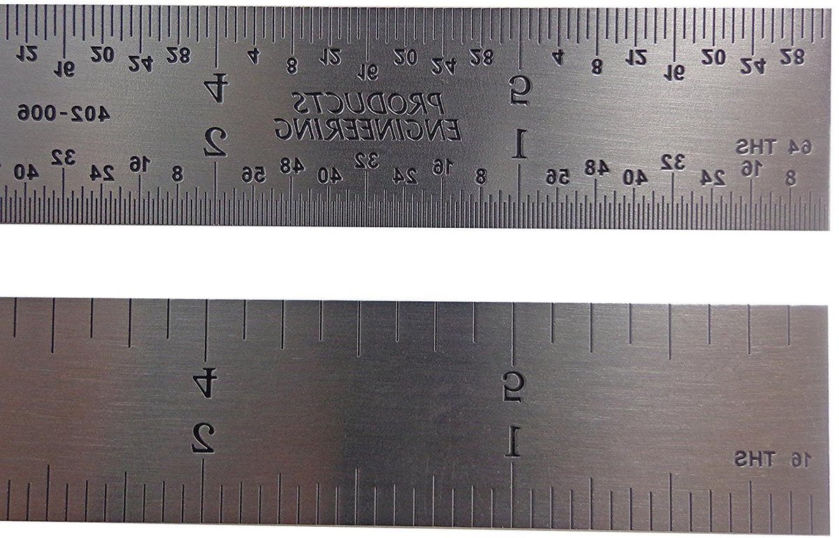 Metalen Meetlat - Precisie Lineaal - Precisie Meten - Roestvrij Staal - 30 cm - Zilver