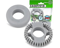 Garde Melkopschuimer - Accessoire Keuken - Koffie Thee Maken - Hittebestendig Kunststof - 10 Gram - Grijs