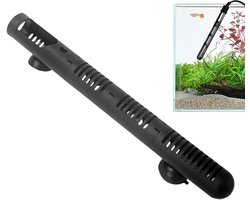 Aquarium Verwarmer Beschermer - Verwarming Cover - Vissen Welzijn - Hittebestendig Materiaal - Universele Pasvorm - Zwart