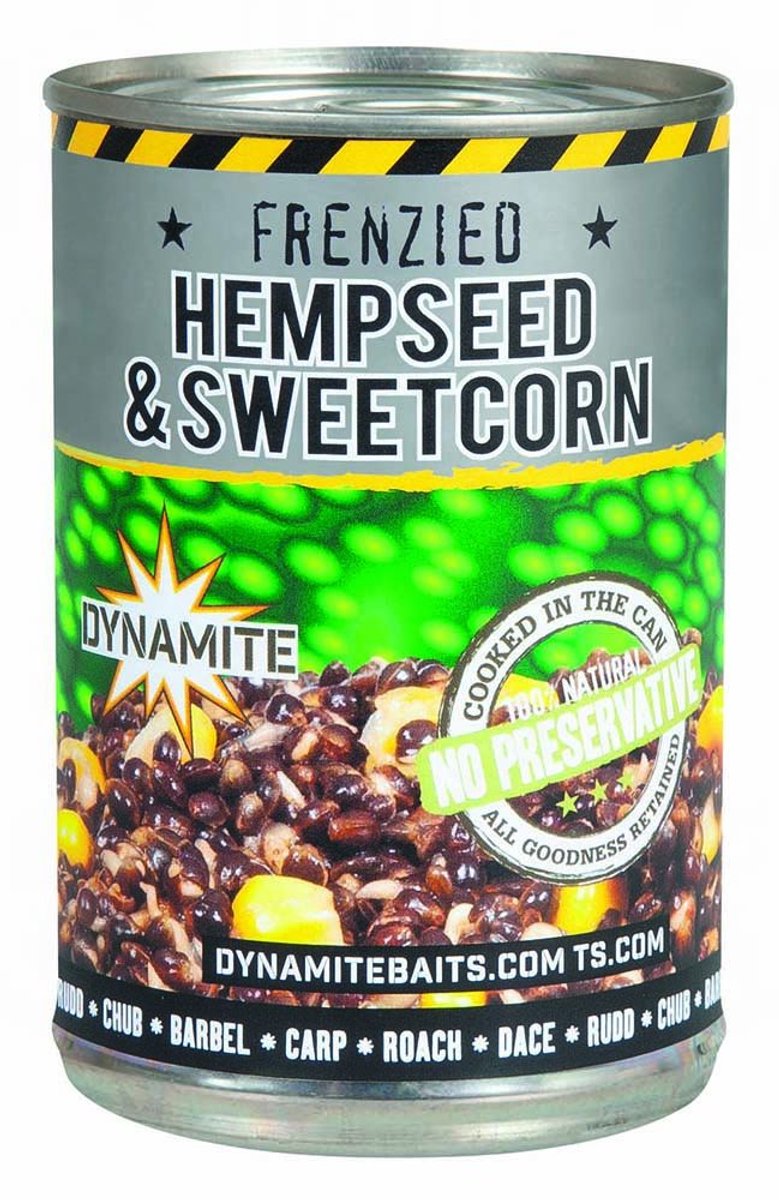 Dynamite Baits Frenzied Hempseed & Sweetcorn