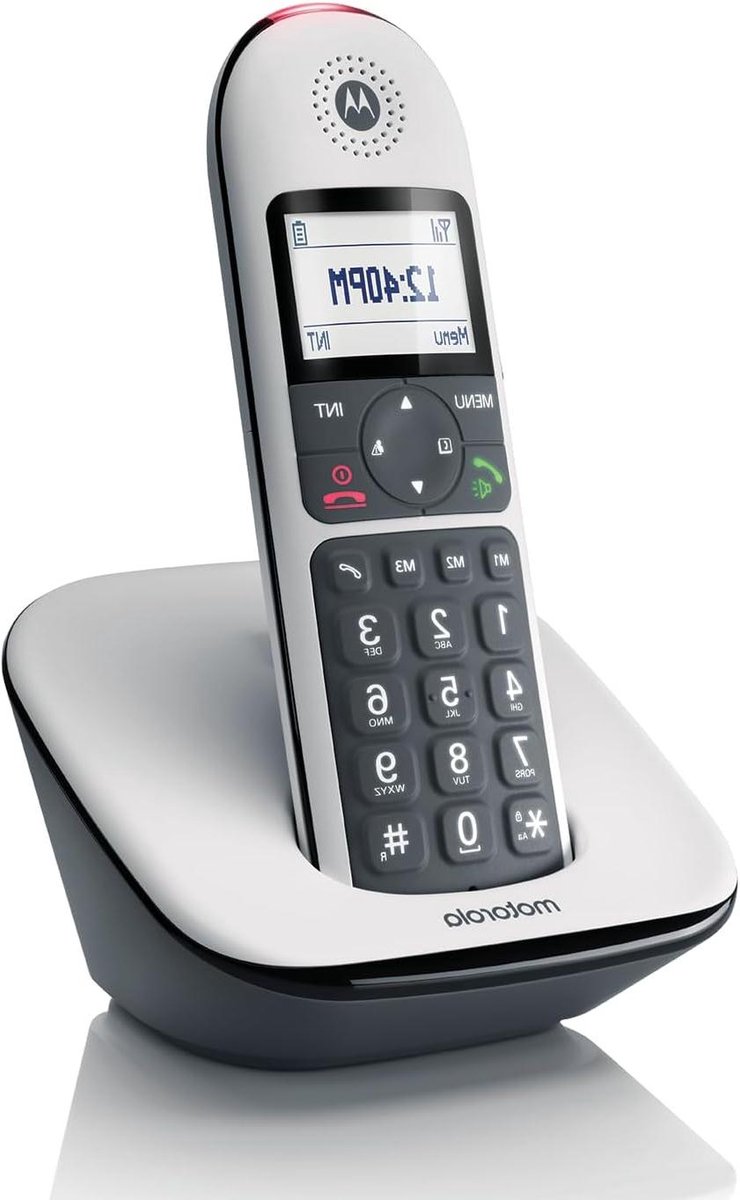 Draadloze Telefoon - DECT Huistelefoon - Duidelijke Gesprekken - Groot Toetsenbord - Niet gespecificeerd - Wit