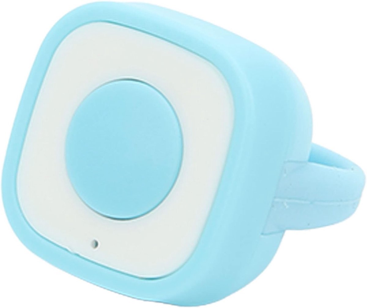Draadloze Bluetooth Clicker voor TikTok Video's, Camera Afstandsbediening en Pagina Turner voor iOS en Android (Blauw)