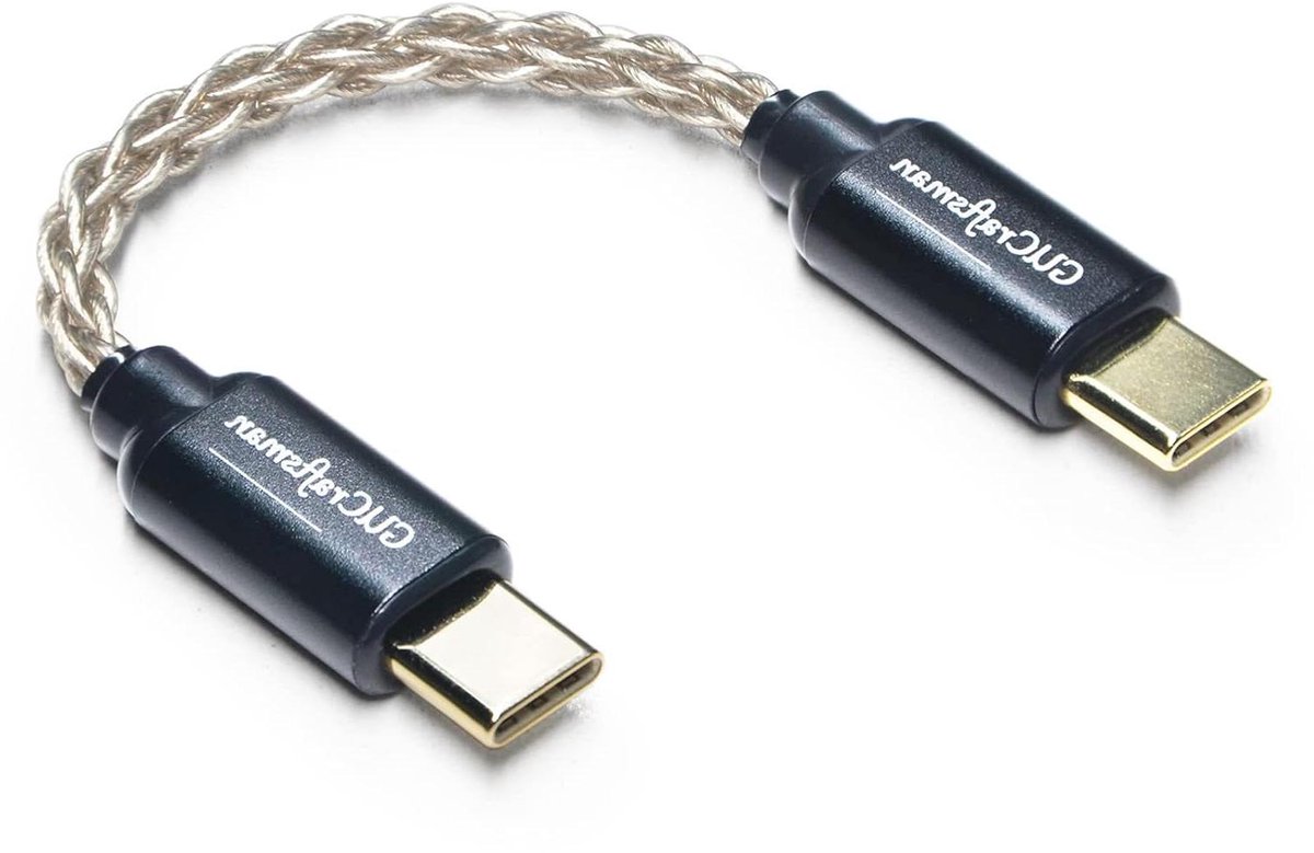Hoofdtelefoon Versterker Kabel - Audio Kabel - Muziek Luisteren - Single Crystal Zilver - 24 Pinnen - Zwart
