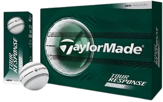 TaylorMade Tour Response Stripe Golfballen 2026 - Wit - 12 Stuks van Merkloos — afbeelding 4