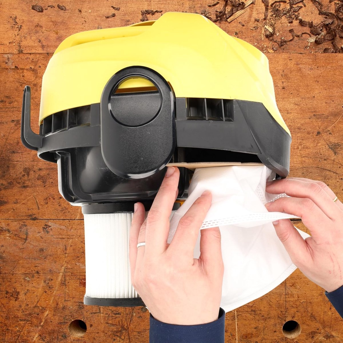 Stofzuigerzakken - Stofzakken filterzakken - Stofzuigen - Microvlies materiaal - 10 stuks - Wit
