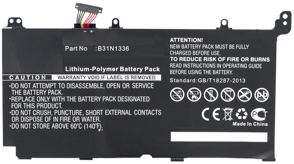 CoreParts B31N1336 Batterij/Accu