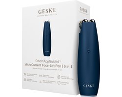 GESKE | SmartAppGuided™ MicroCurrent Face-Lift Pen | 6 in 1 | Tools voor huidverzorging | Anti-aging apparaat | Facelift | Jonge huid zonder rimpels | Gezichtsapparaat