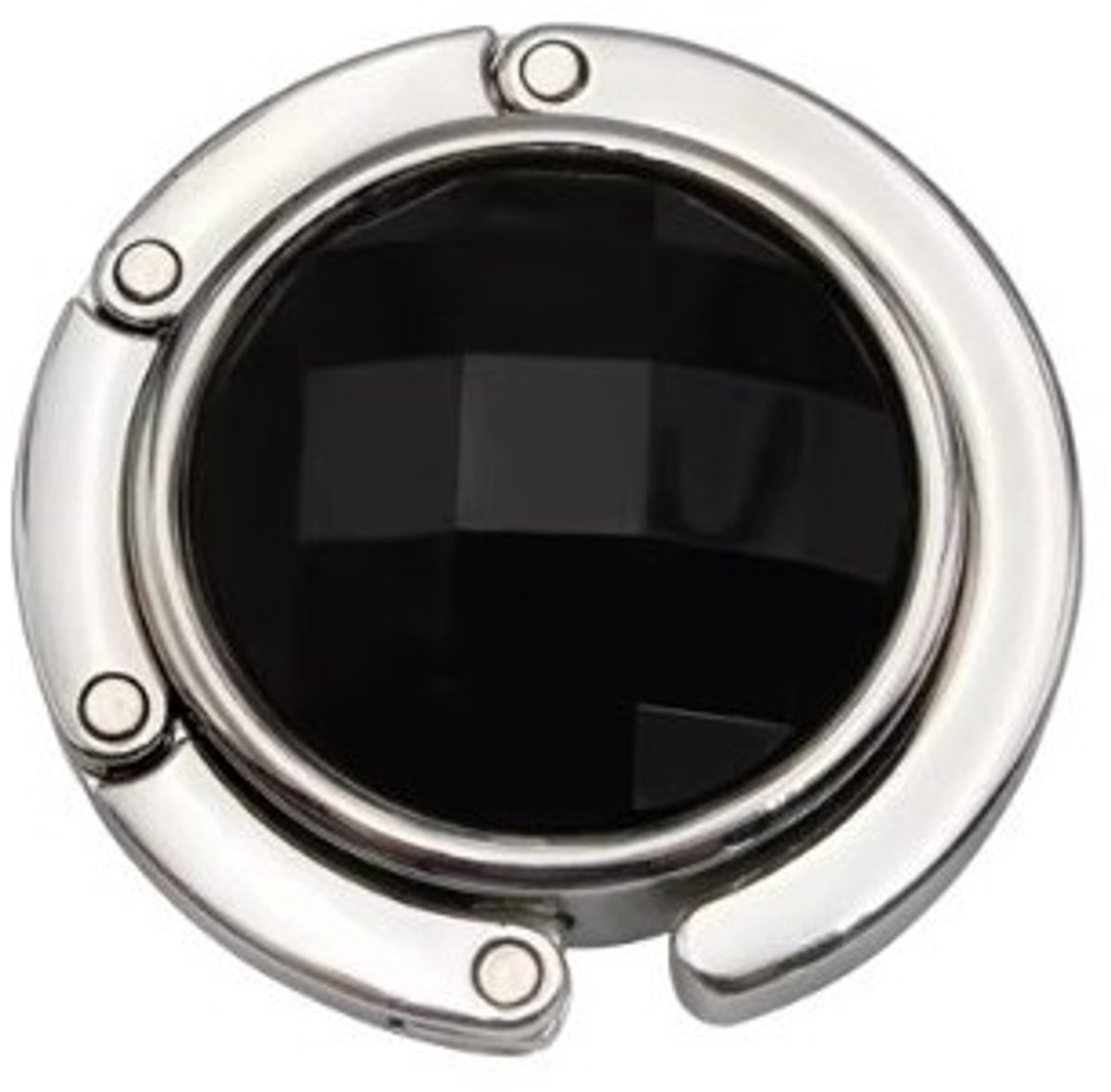 Go Go Gadget - Tassenhaak - Tassenhanger - Inklapbaar - Compact - Travel Size - Tafelhaak - 1 stuk - Zwart