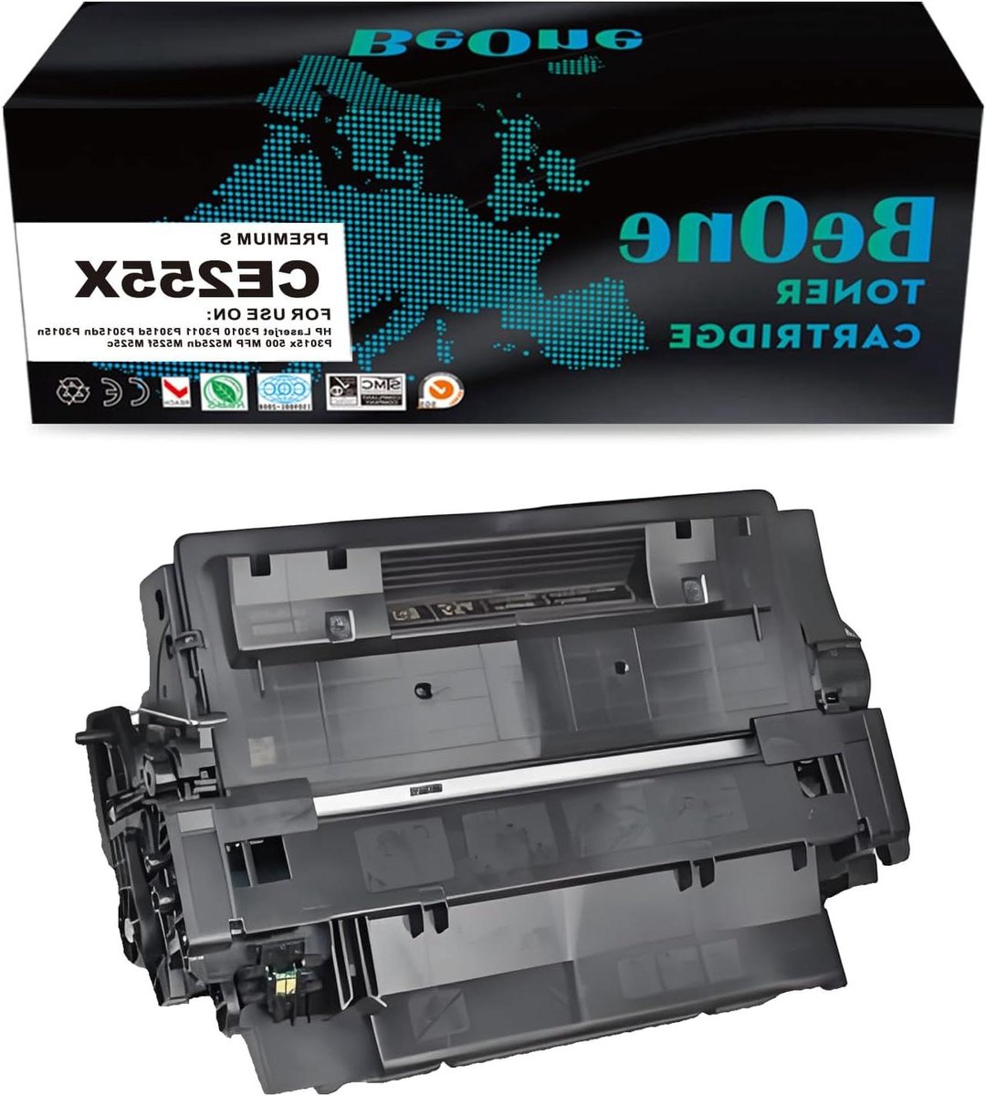 Toner Cartridge - Zwarte Toner - Documenten Printen - Hoge Paginaopbrengst - 12500 Pagina's - Zwart