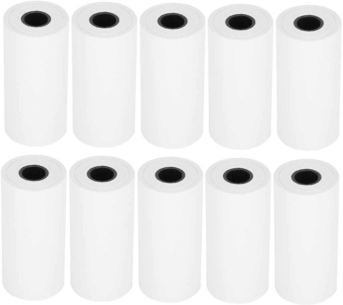 Dailygoods- Printerpapier Thermisch - 10 Rollen - 5,5 Cm Breed - 6 M Lengte - Zakprinter - Hoge Duurzaamheid - Fotopapier