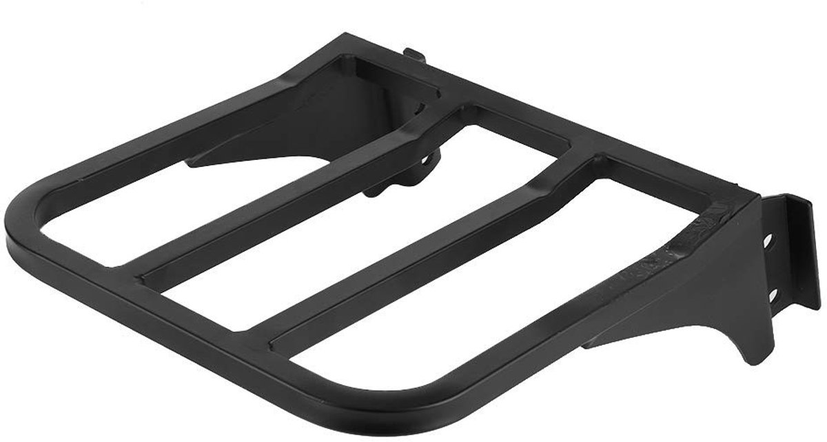 Dailygoods- Bagagerek Hoogwaardig Staal - Motorfiets Rugleuning - Sissy Bar - Geschikt voor XL/FLST/FLSTC/FLSTSC - 100% Nieuw - Zwart - Motorfietsdrager