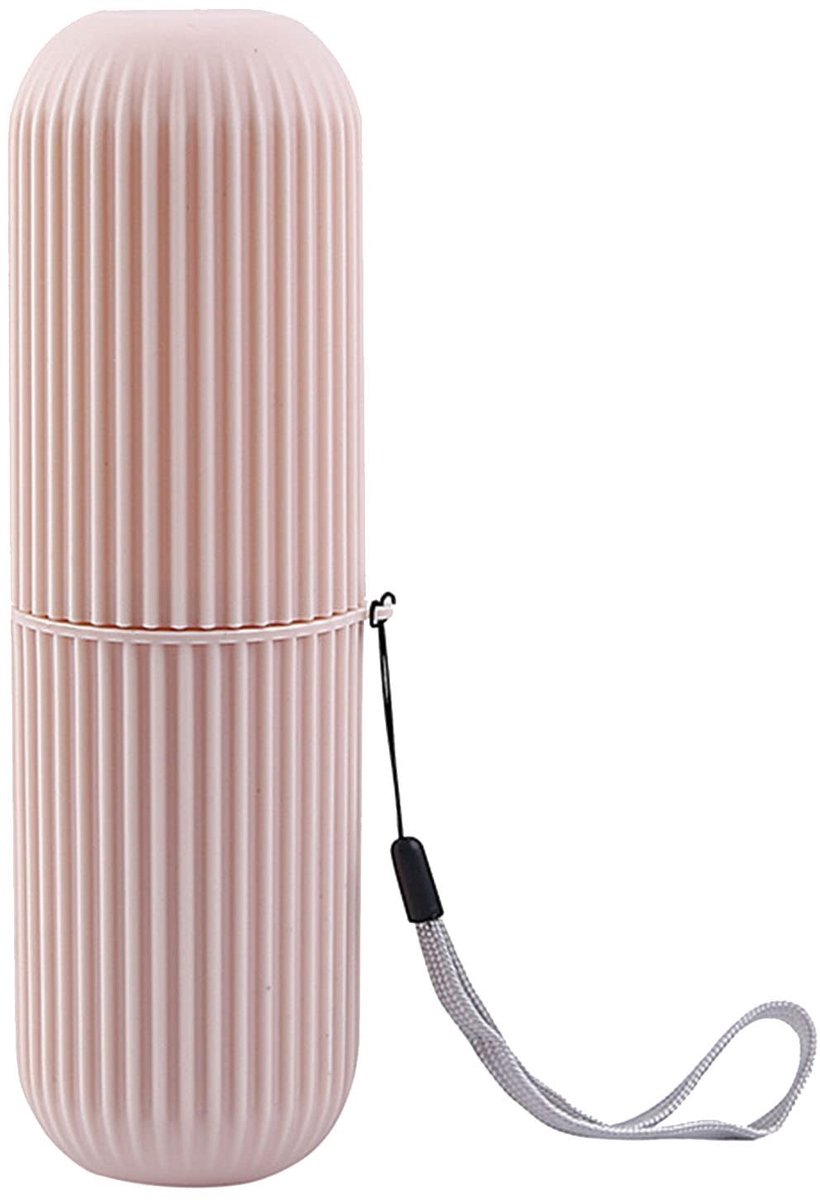 Dailygoods- Tandenborstel Etui Antislip - Draagbaar - Kunststof - Compact - Reizen - Duurzaam PP-materiaal - Tandenborstelhouder