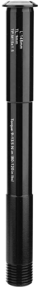 Dailygoods- Steekas 100 x 15 mm - Fiets Vorkhouder - Aluminiumlegering - RockShox Compatibel - Duurzaam - Lichtgewicht - As