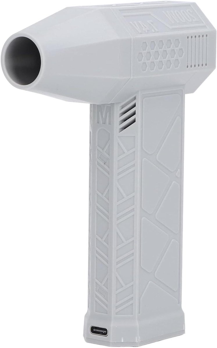 Persluchtstofdoek - Turboblazers - Stof Verwijderen - 130.000 RPM - 15x15x5 cm - Zwart