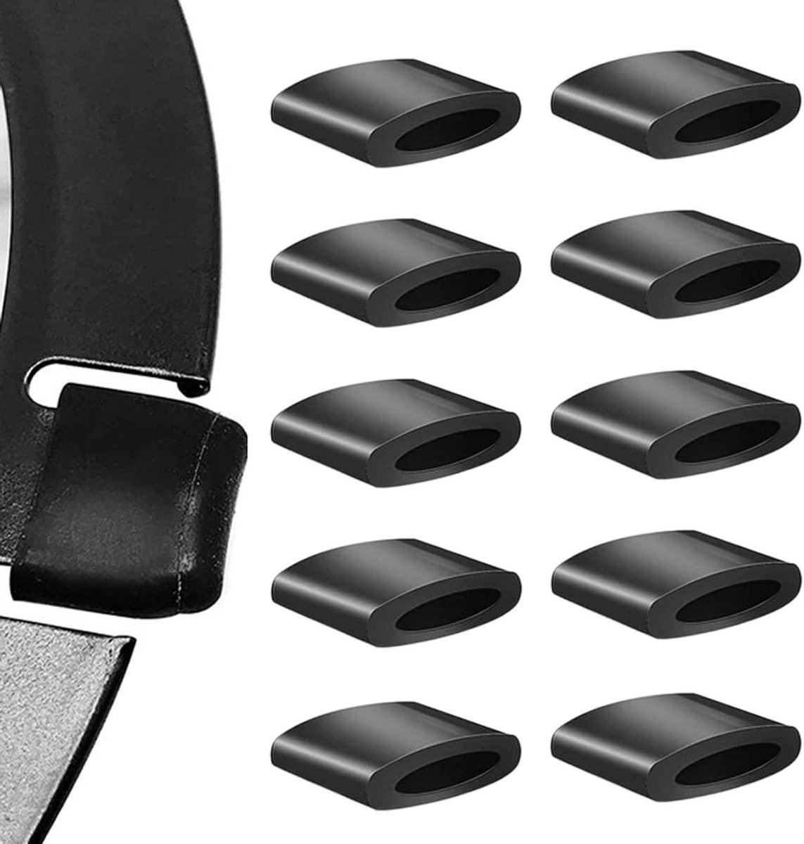 Rubber Bumper Set Reservevoetjes Airfryer Bescherming Keukenapparatuur Hittebestendig Siliconen 10 Stuks Multicolor