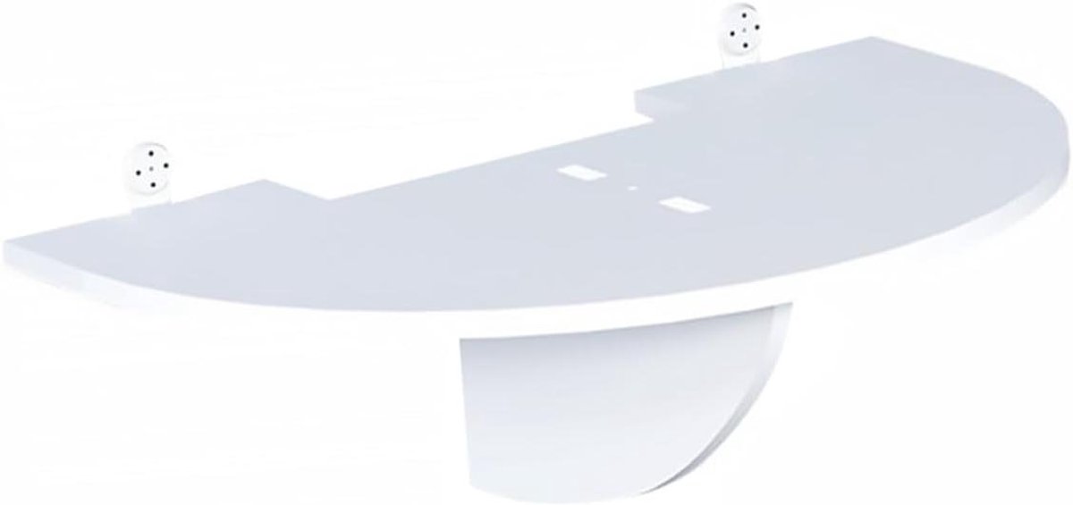 Projector Plank - Streaming Opberger - Apparaten Ophangen - Spijkervrij Ontwerp - 36x19x13CM - Wit
