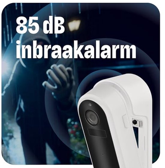 OMAJIN by Netatmo 2K Wireless Smart Video Doorbell, Battery Operated, Including Gong, Motion & People Detection, IP65, Zone Detection, Two-Way Audio, SD/Cloud Storage, OVD-01 — afbeelding 2
