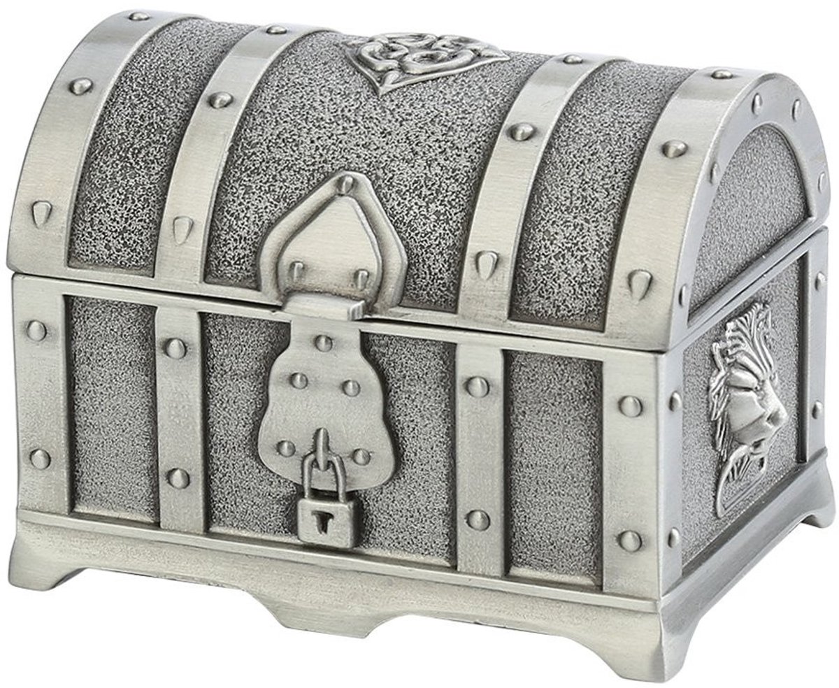 Dailygoods- Sieradenbox Antiek - Sieradenkistje - Sieradenkast - Retro Decoratie - Duurzaam Zinklegering - Voor Ringen/Earrings/Armbanden - Sieradenkist