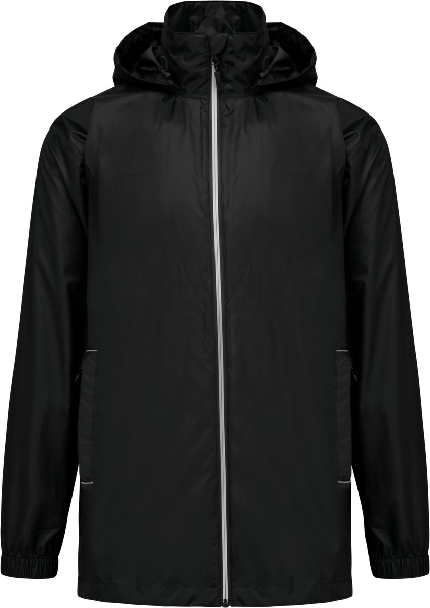 PROACT® Unisex regenjas voor volwassenen PA250 Zwart