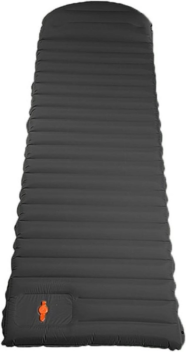 Opvouwbare Slaapmat - Luchtbed Kamperen - Outdoor Ontspanning - Ingebouwde Pomp - 190 x 70 cm - Zwart
