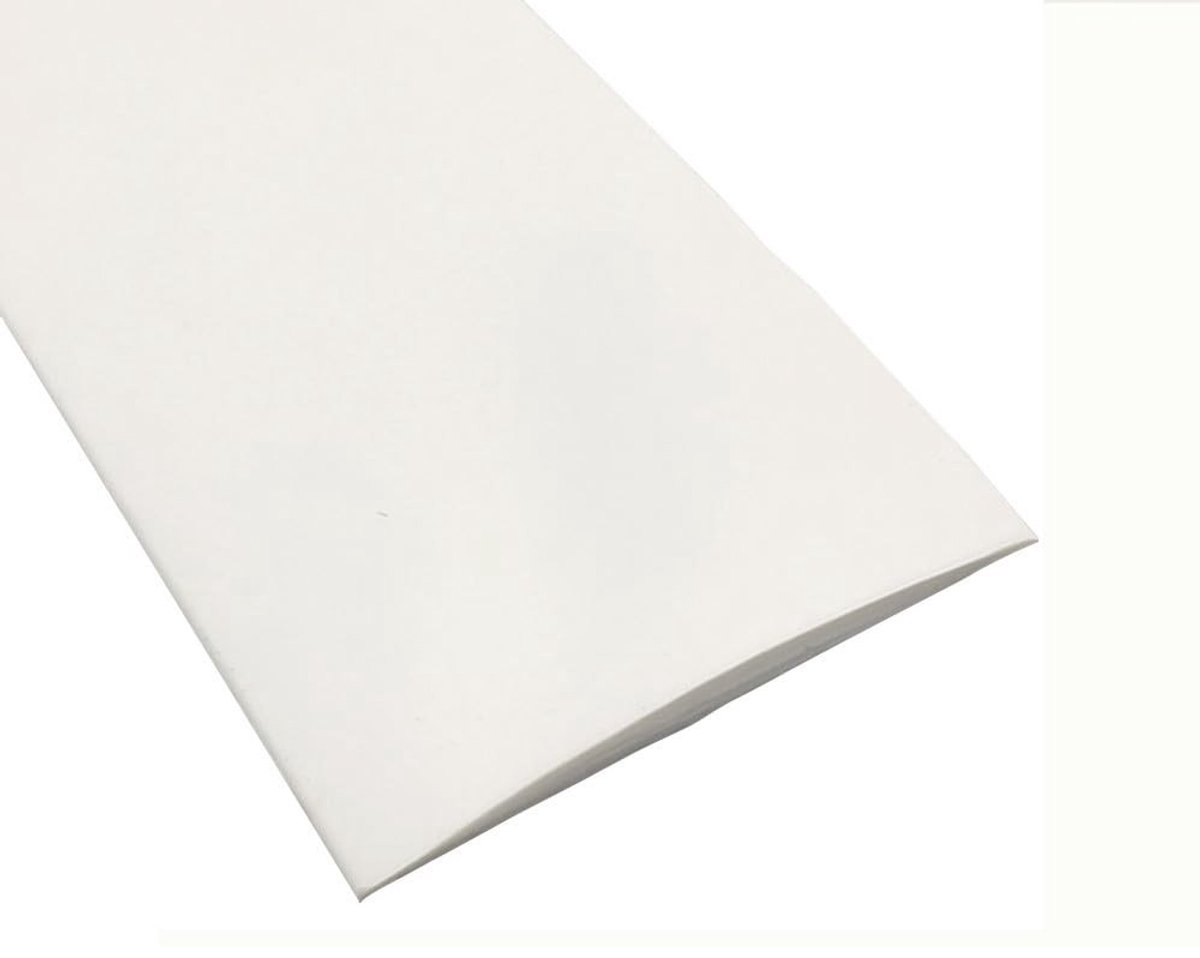 Dailygoods- Vloerovergangsstrip 1 m x 5 cm - Zelfklevend - Slijtvast - Krasbestendig - Zacht - Duurzaam PVC - Drempelstrip