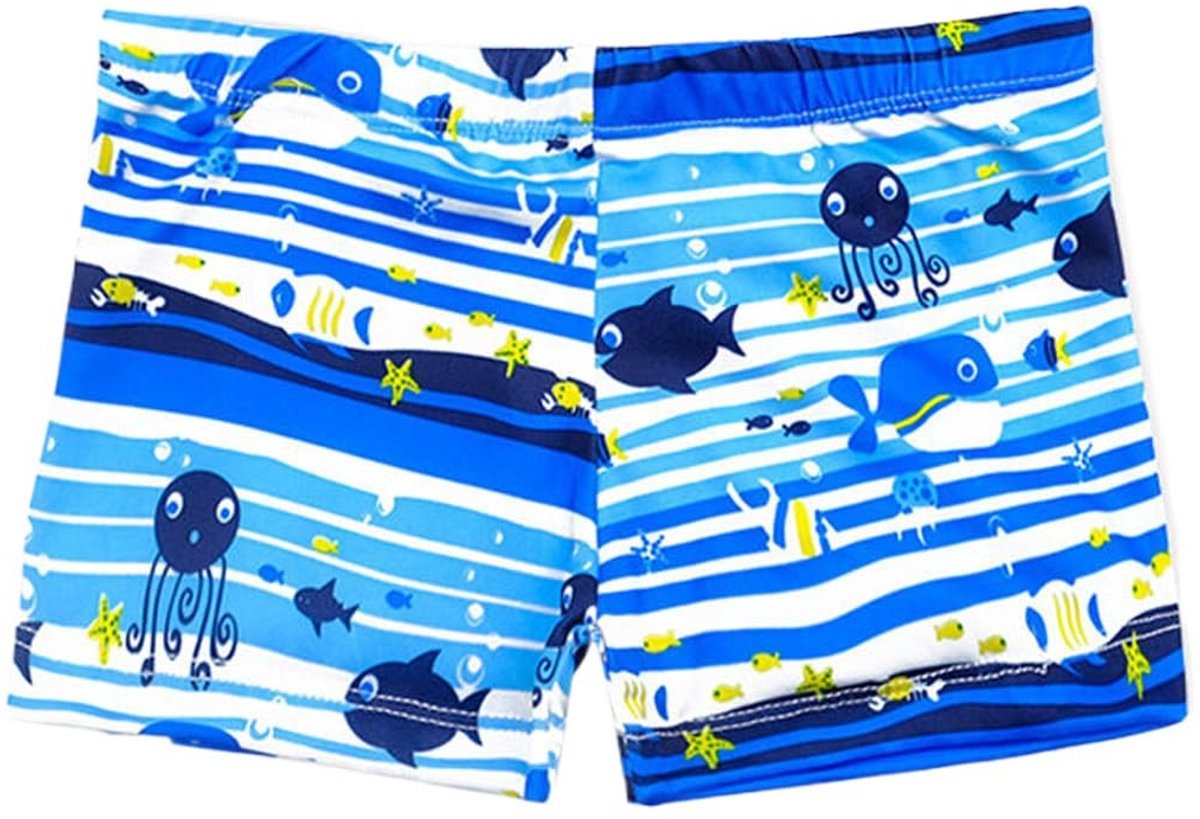Dailygoods- Kinderbadpak Sneldrogend - Bedrukte Zwemshorts - Lichtgewicht Waterdicht - Elastische Tailleband - Veilig voor Kinderen - Perfect voor Strand - Zwemshort