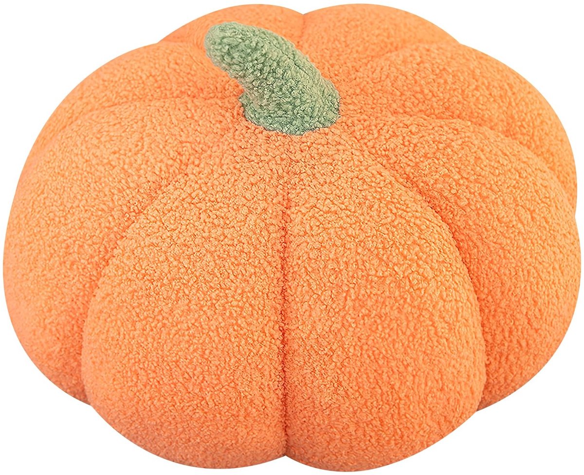 Dailygoods- Decoratiekussen 3D Pompoen - Halloween Kussen - Pluche Kussen - Decoratie Kussen - Slaapkamer Kussen - Hoogwaardig PP-Katoen - Sierkussen