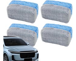 Applicator Pads - Detailing Tools - Auto Reiniging - Krasvrije Afwerking - 4 Stuks - Stijl 1