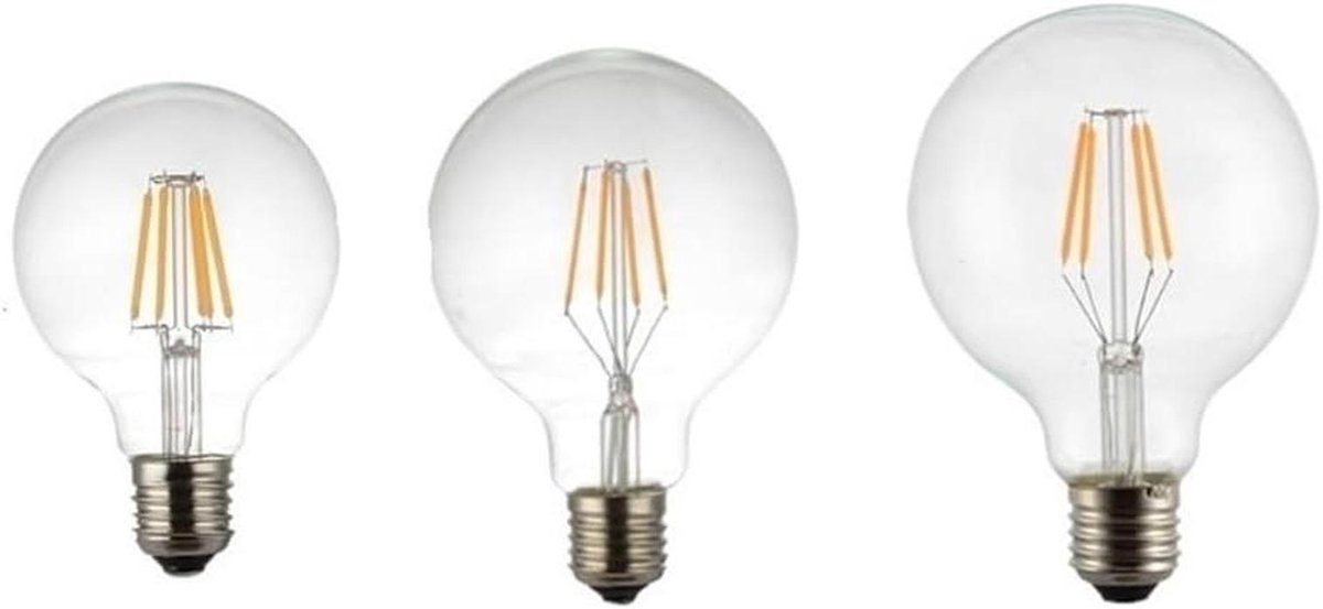 Decoratieve LED Lampen - Gloeilampen Vintage - Sfeerverlichting Creëren - Energiebesparend Ontwerp - 10 stuks - Warm Wit