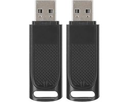 VR Draadloze USB-dongle-ontvanger Firmware voor Valve Index Vive Controller Tracker, Plug and Play voor SteamVR-app, 2 Stuks met Verlengkabel voor Gebruik Buitenshuis (Transparant zwart)
