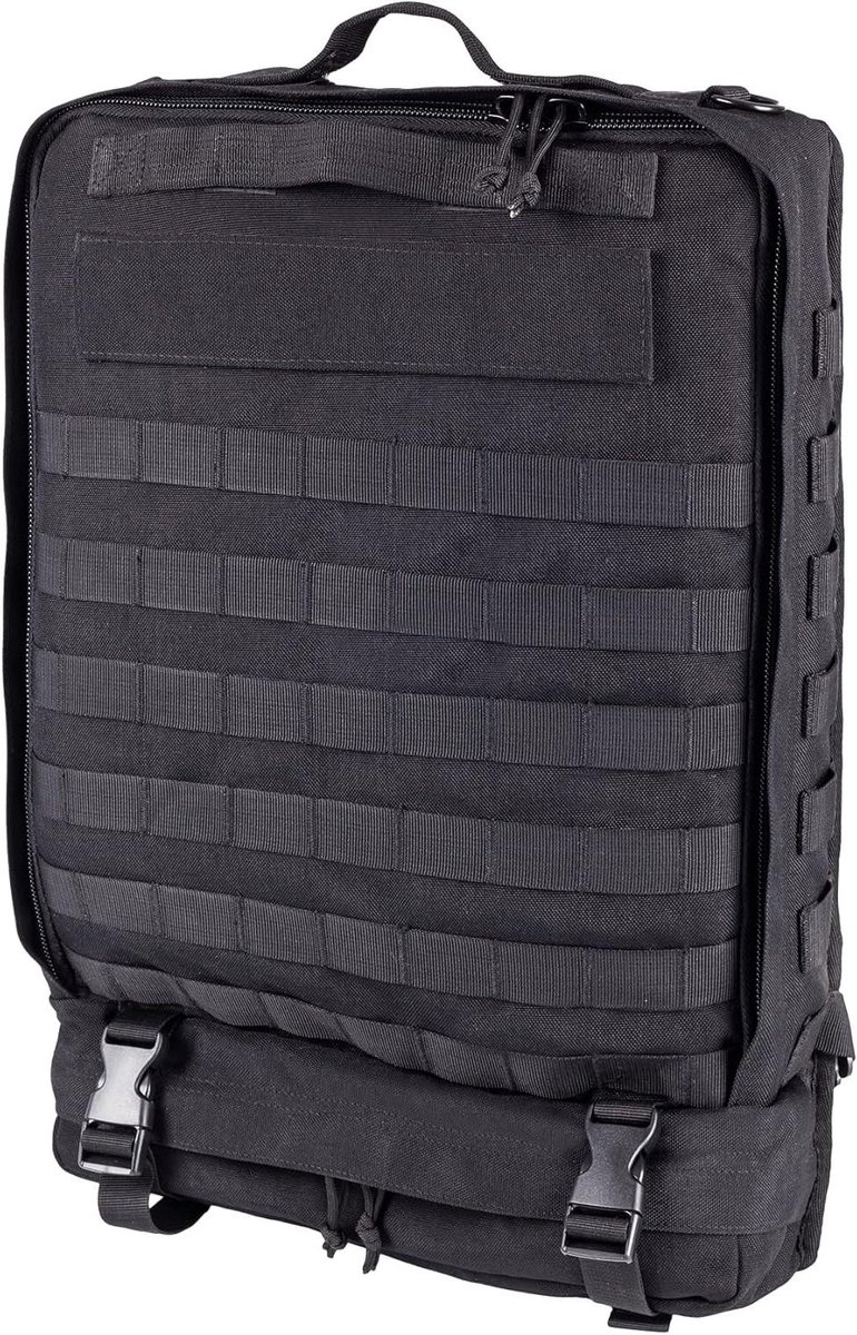 EB Extra-FLAT'S Emergency Backpack (Various Colour Variations), Black, Black