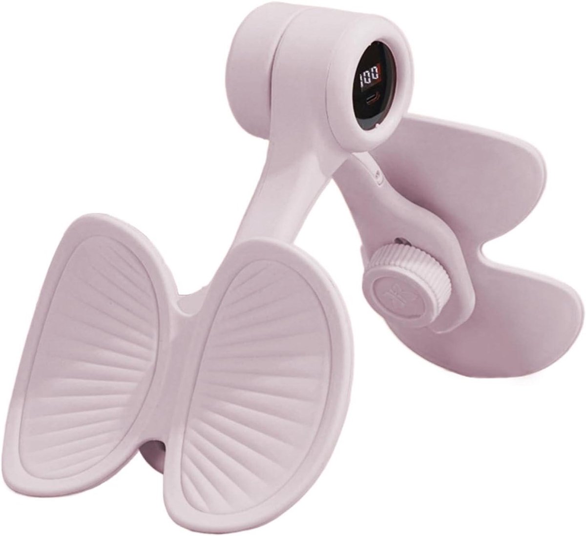 Bekkenbodemtrainer - Binnenbeen trainer - Spierversterking thuis - Instelbare intensiteit - 36.5 cm lang - Paars
