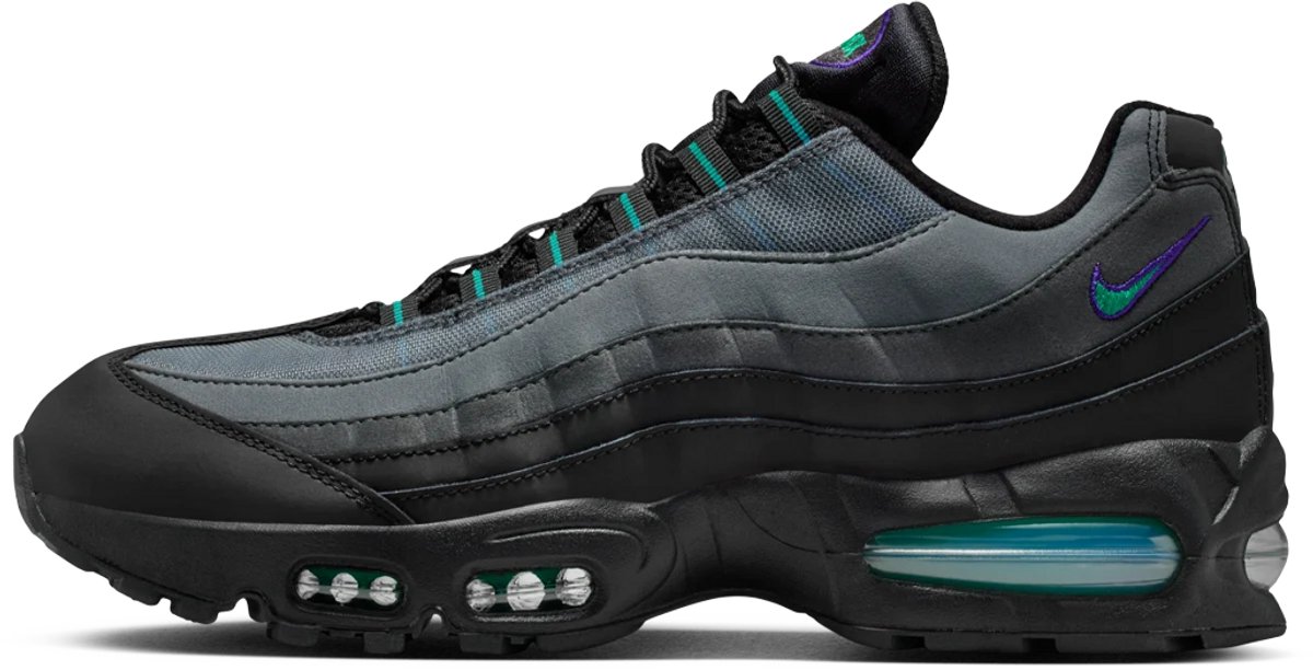 Nike Air Max 95 Big Bubble ‘ Grape’ . Zwart