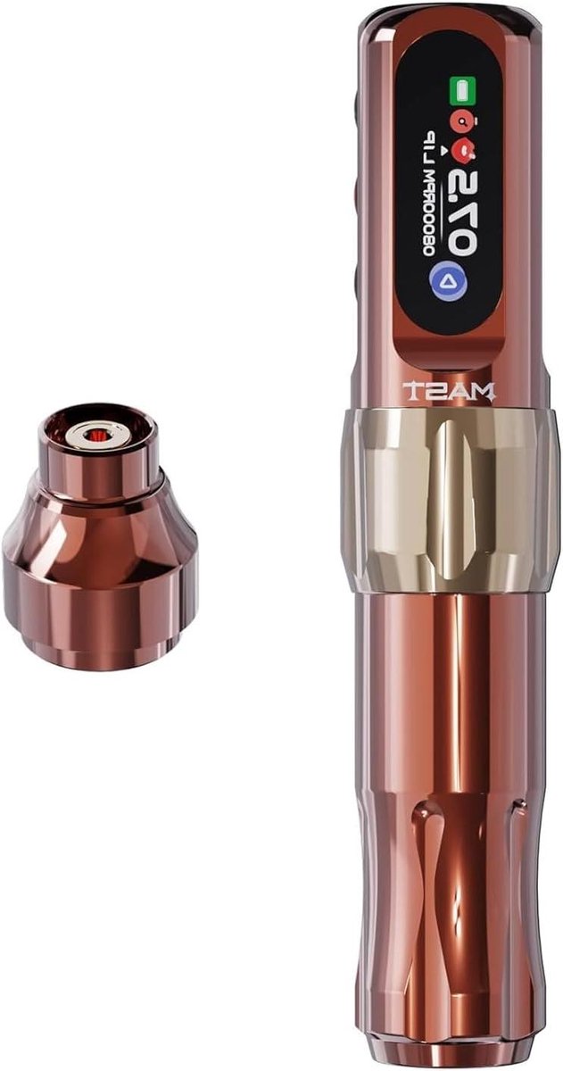 Draadloze Tattoomachine - Cartridge Machine - Gedetailleerd Werk - Ultralicht en Stil - 24.4 x 19.8 cm - Roze