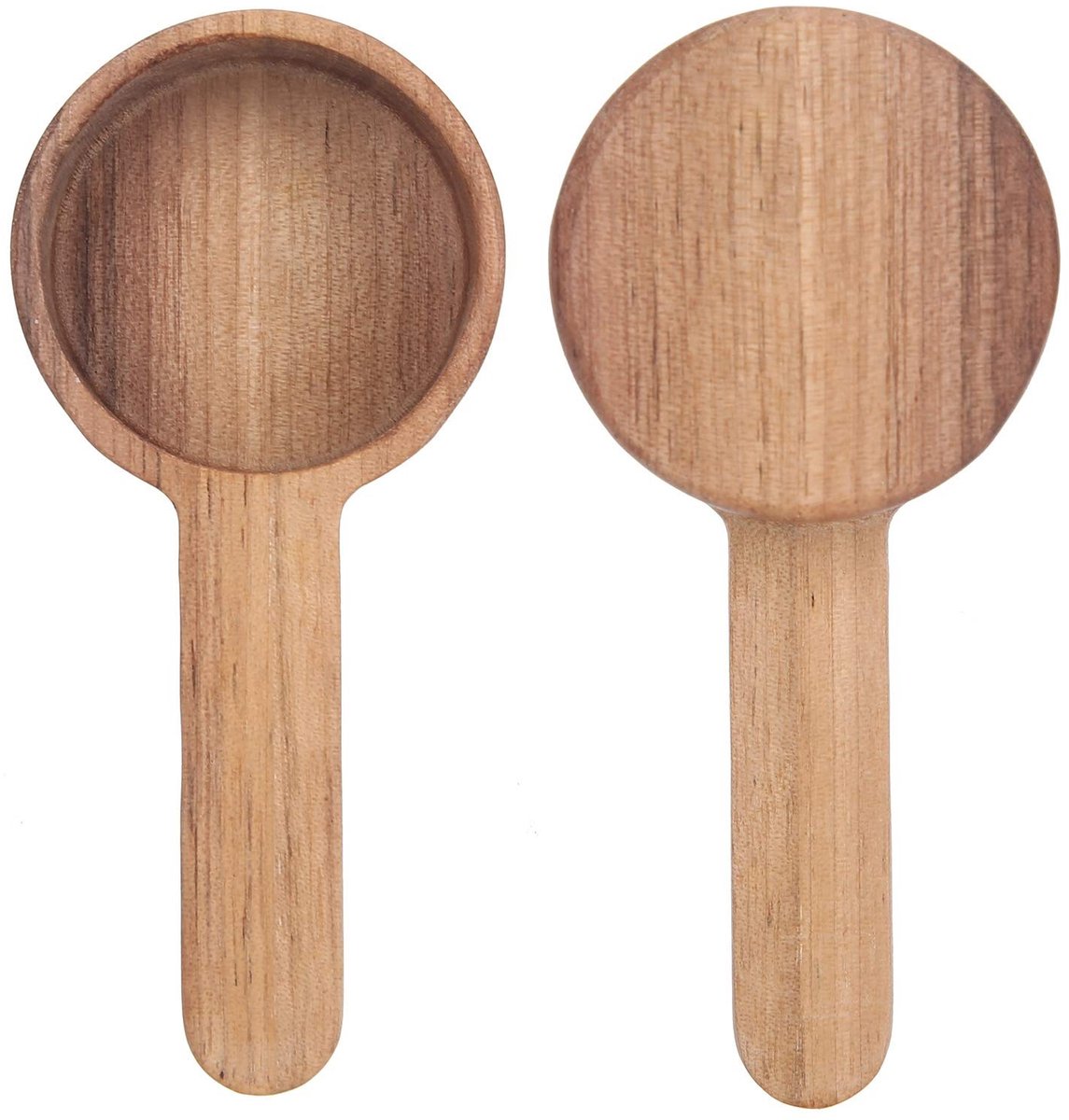 Dailygoods- Theelepel Houten 8g - Maatlepel - Lichtgewicht - Duurzaam - Keuken - Gezond materiaal