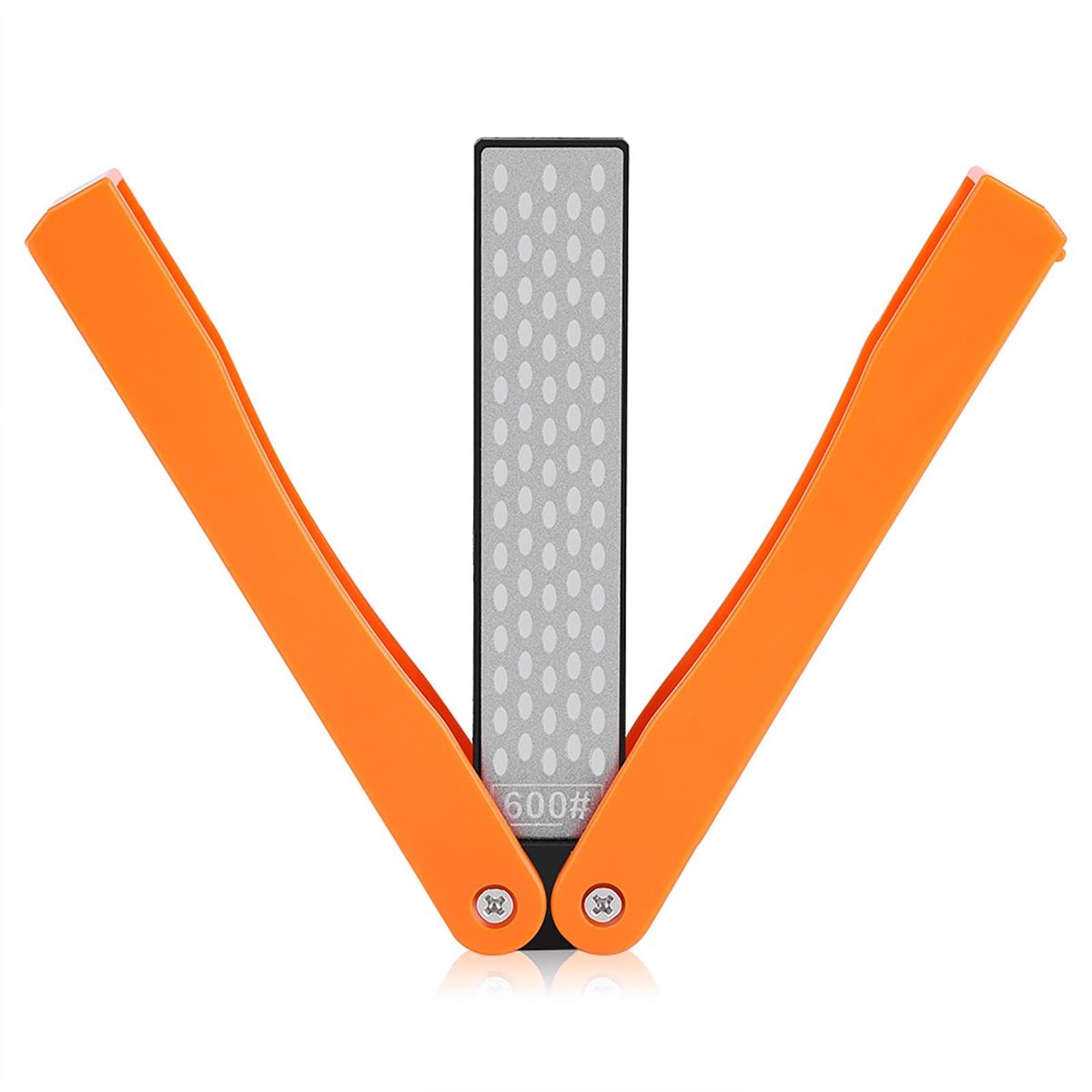Dailygoods- Slijpsteen Dubbelzijdig 400/600 Grit - Opvouwbaar - Hoogwaardig Diamant - Draagbaar - Slijpsteen voor Messen/Scharen - Effectief Slijpen - Slijpblok