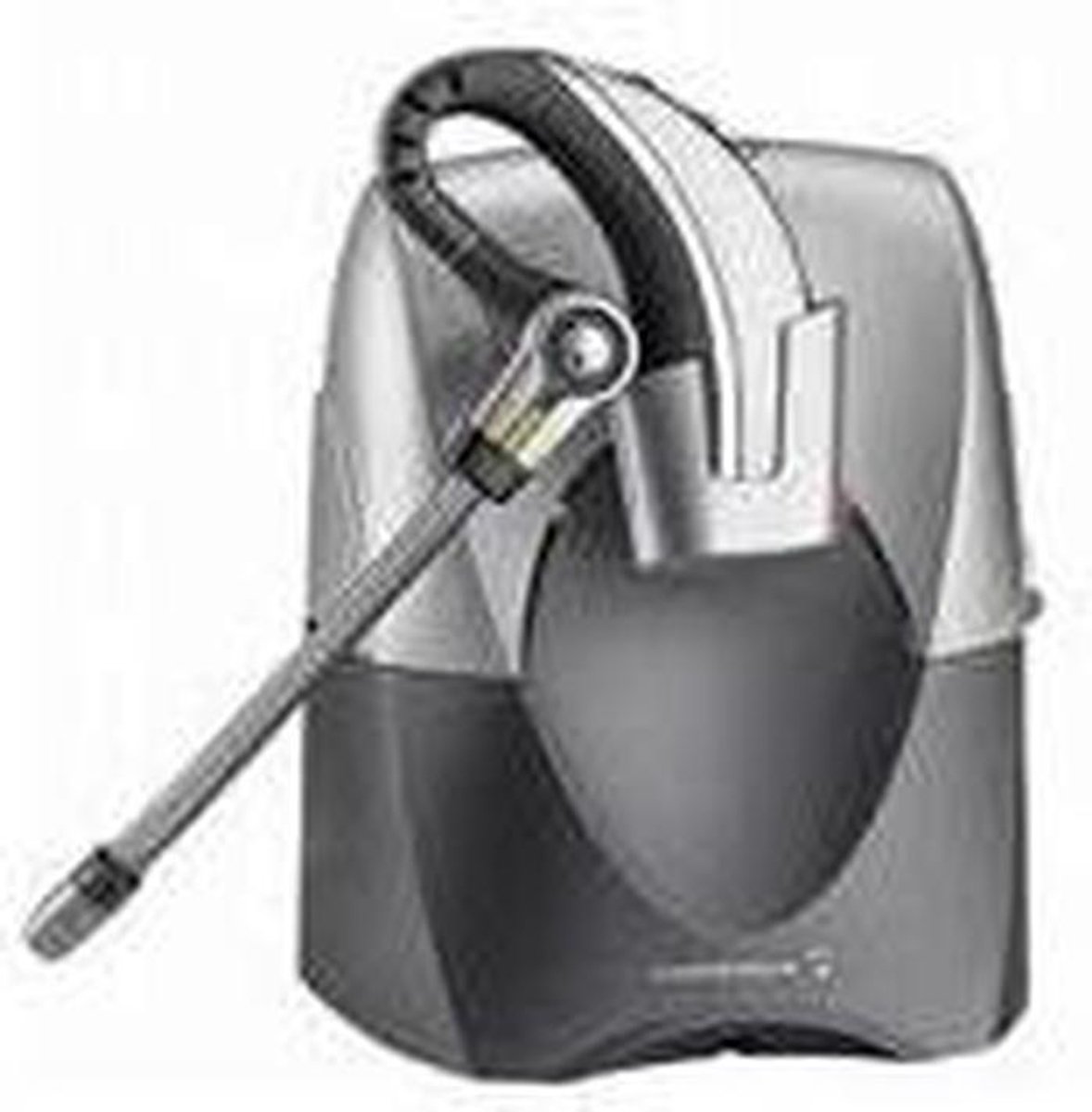 Draadloze DECT-headset - Telefoon headset - Mobiel telefoneren - Actieve ruisonderdrukking - 22 Gram - Zwart