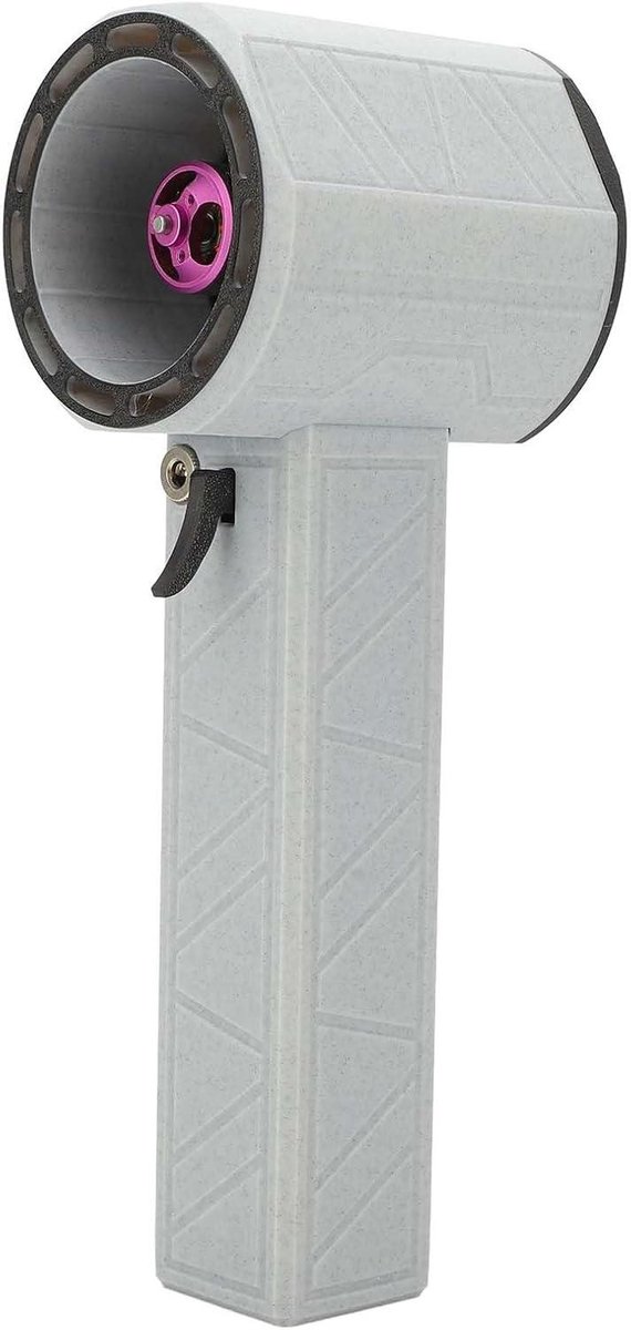 Elektrische Luchtturbo - Handheld Ventilatorblazer - Stof Verwijderen - Traploze Snelheidsregeling - 1400g Stuwkracht - Wit en Zwart