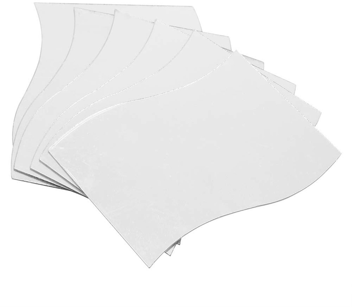 Dailygoods- Muurstickers 6 Stuks - Acryl Spiegelstickers - Wanddecoratie Slaapkamer - Wanddecoratie Woonkamer - Zelfklevend - Hoogwaardig PVC