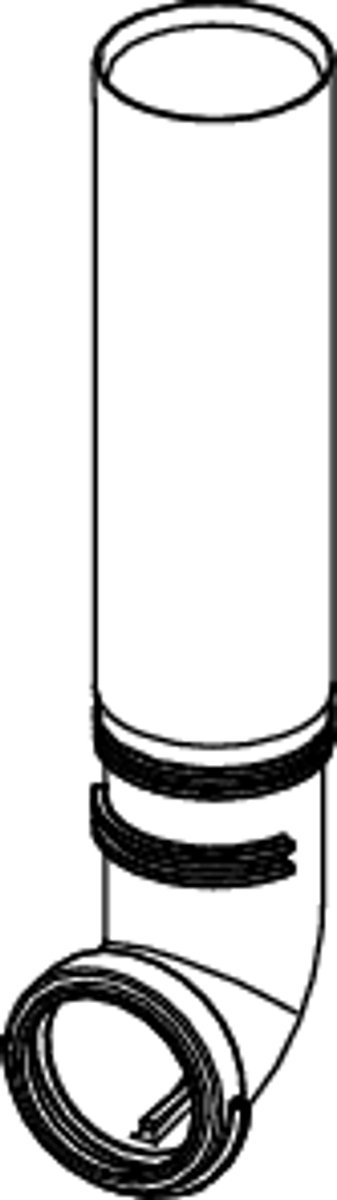 TECE TECE-onderdeel spoelbuis voor Octa II, Compact 320, Base 8 en Base 320-spoelreservoirs (vanaf 2023), 9820668