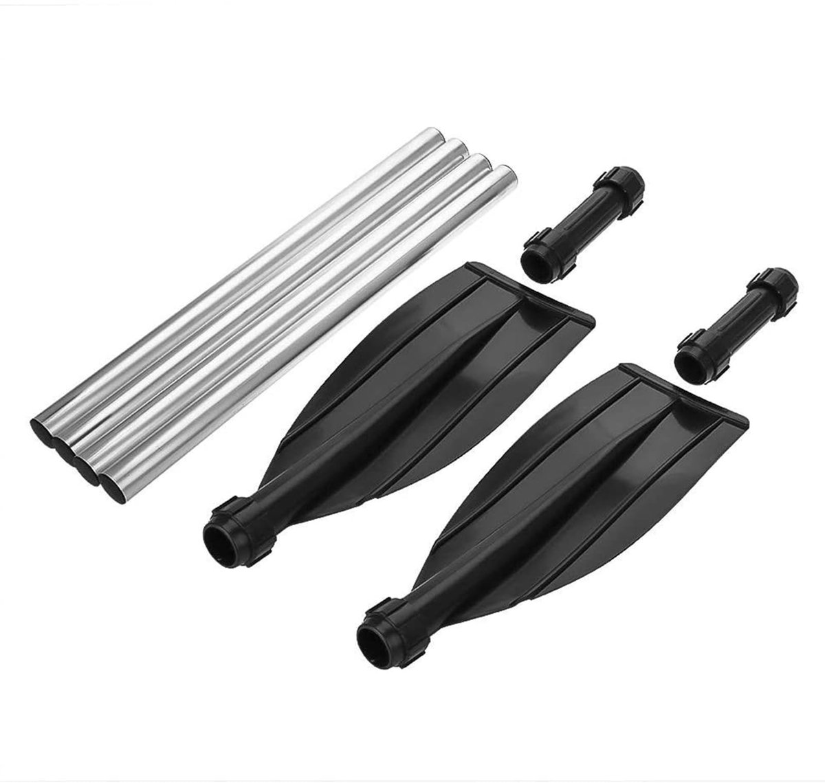 Dailygoods- Kajakpeddel Lichtgewicht - 2-delige Aluminiumlegering - Duurzaam - Verwijderbaar - Geschikt voor Racen - Hoge Taaiheid - Peddel