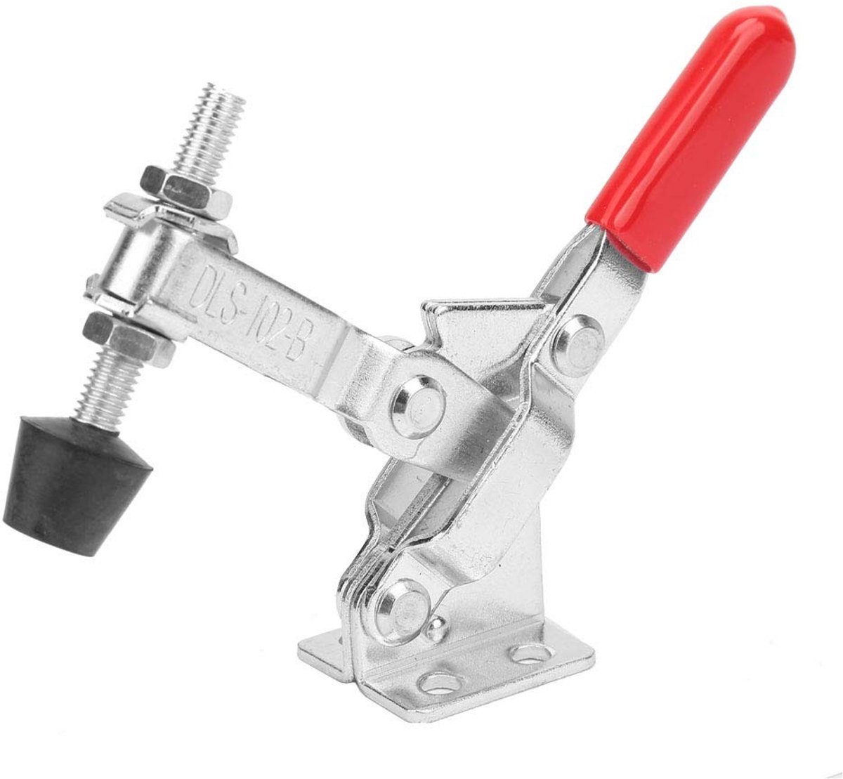 Dailygoods- Toggle Clamp 100kg Trekkracht - Roestvrij Staal - Ergonomisch Handvat - Compact Ontwerp - Eenvoudig te Installeren - Stabiele Klemkracht - Klem
