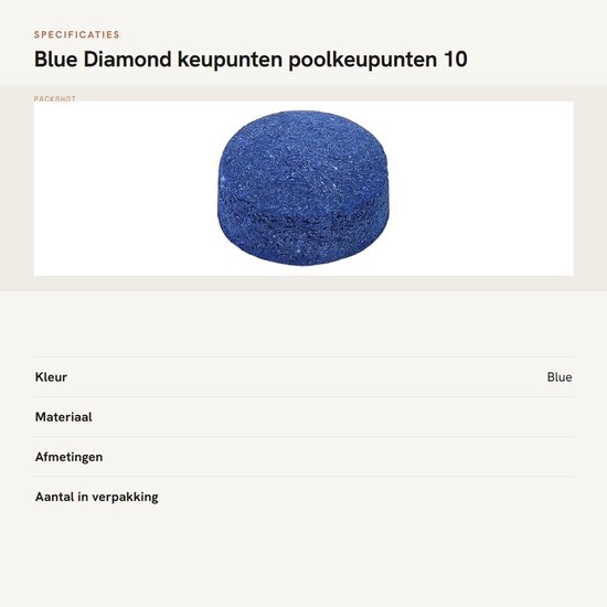 Dailygoods- Keupunten 50 Stuks - 10 mm Poolkeupunten - Plastic Opbergdoos - Lederen Constructie - Ruitvormig Ontwerp - Optimale Controle - Keutips van Dailygoods — afbeelding 3