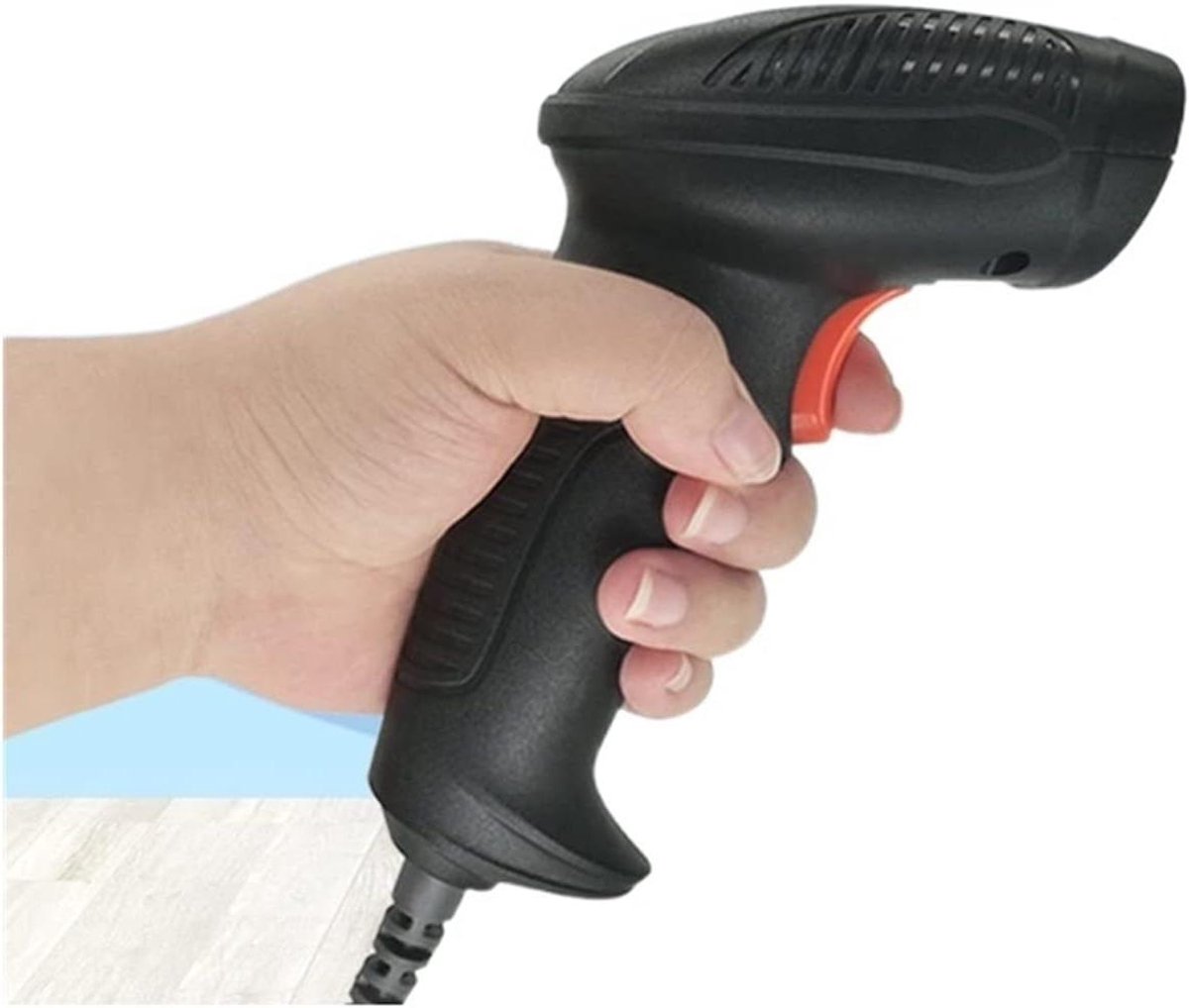 Draadloze Scanner - Barcode Lezer - Voorraad Beheer - Snelle Data Overdracht - Compact Formaat - Zwart