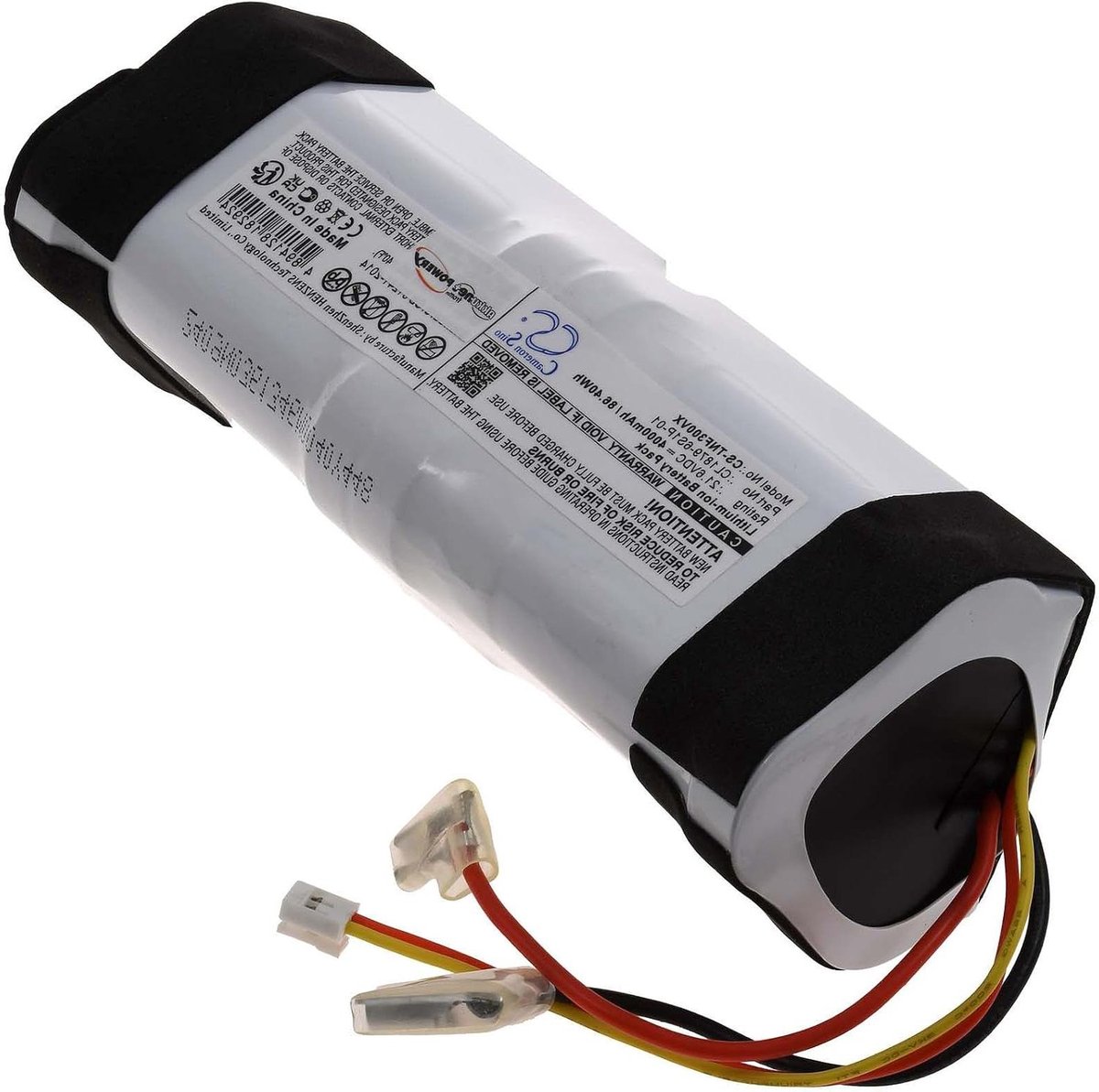 Stofzuiger Accu - Reserve Batterij - Huishoudelijk Gebruik - Hoge Capaciteit - 4000 mAh - Zwart